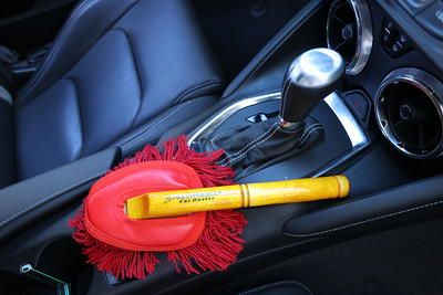 California Duster - Car Duster - Wooden Handle