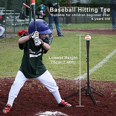 Kapler Baseball Hitting Tee,Baseball Batting Tee,Baseball Adjustable Tee  for Hitting,Weighted Hitting Tee for Baseball,Baseball Hitting Travel Tee