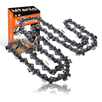 Mtanlo 16 .325 Pitch .050 Gauge 66 Drive Links Chainsaw Chain