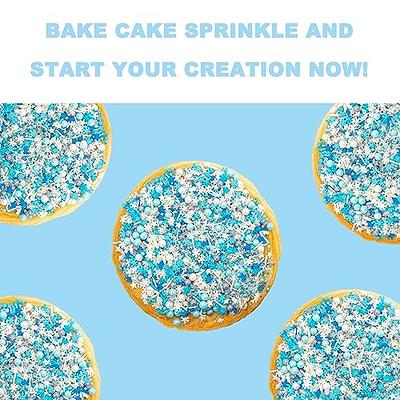 Snowflake Sprinkles, Frozen in Sugar Sprinkle Mix, Blue Sprinkles, Baking  Cake Cupcake Toppers, Cookie Decorating, Ice Cream Decorations Celebrations