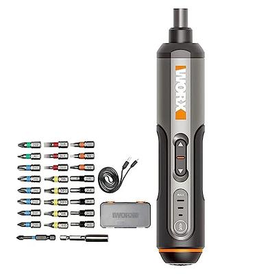 BLACK+DECKER Cordless Screwdriver with Pivoting Handle, Electric Screwdriver,  180 RPM, 3.6V, Charger and 2 Hex Shank Bits Included (Li2000)