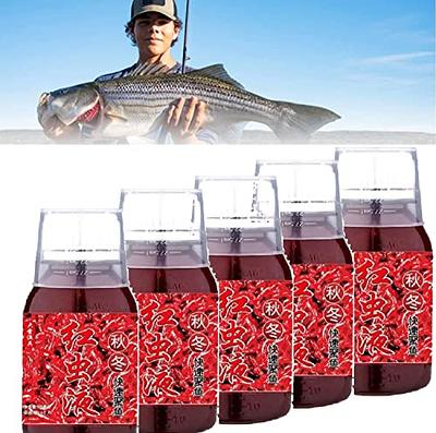 2023 New Red Worm Liquid Scent Fish Attractants, 100ml Red Worm