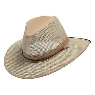 Henschel Hats Aussie Mesh Breezer - Packable Mesh Sun Hat - Crushable Hat  for Men & Women Sun Protection - Ideal for Hiking, Fishing & Camping  (Khaki, Medium) - Yahoo Shopping
