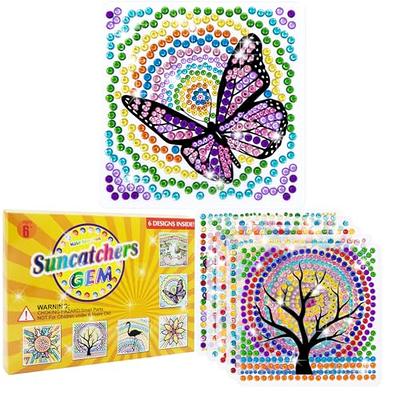 Crafts for Girls 8-12 - Arts and Crafts for Kids Ages 8-12 - 6Pcs Window  Gem Art Suncatcher Kits - 4 5 6 7 8 Year Old Girl Birthday Gifts - Diamond  Painting Christmas Crafts for Kids Boys Ages 4-8 - Yahoo Shopping