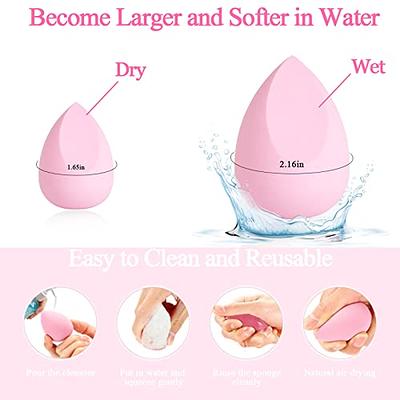 Light Color Makeup Sponge Set Soft Wet And Dry Use Makeup - Temu