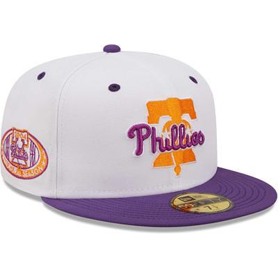 Men's New Era Purple Philadelphia Phillies Vice 59FIFTY Fitted Hat