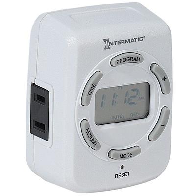Mytouchsmart Plug-In Digital Timer, Indoor, 7-Day, SunSmart