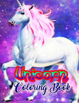 Unicorn Coloring Book: For Kids Ages 4-8 (Coloring Books for Kids #4)  (Paperback)