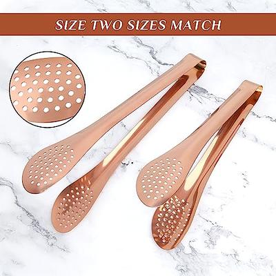  Toaster Tongs - (Set of Two) Silicone Tongs for