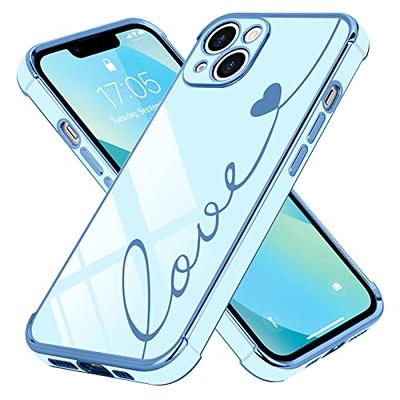 phylla Compatible with Samsung Galaxy A14 5g 6.6” Phone Case Luxury Plating  Cute Love Heart Cover Camera Protection Soft Silicone Shockproof Bumper
