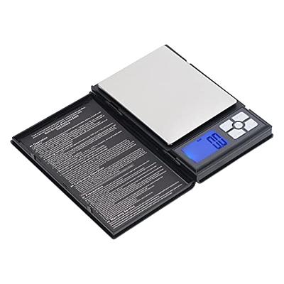 WOWOHE Food Travel Scale Portable Pocket Scale Gram Capacity 500g Degital  Kitchen Small Miniature Scale Lab Measuring Scale High Precision