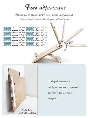 Slant Board for Writing Book Stand Book Holders for Reading Hands