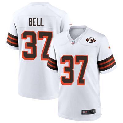 Men's Nike Nick Chubb White Cleveland Browns Vapor Limited Jersey