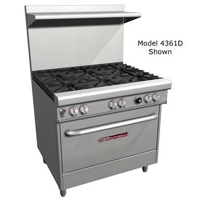 Garland 4-Burner Range With 36 Flat Top Griddle, Lower Oven and