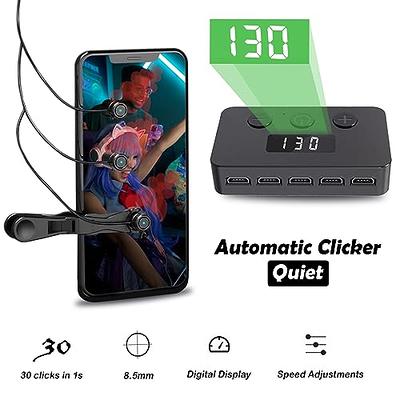 Auto Clicker for iPhone iPad, Simulated Finger Continuous Clicking, Phone  Screen Device Speed Clicker for Android IOS, Adjustable Automatic Physical  Tapper,Suitable for Games,Reward Tasks（1 Second Fastest 30 Times） - Yahoo  Shopping