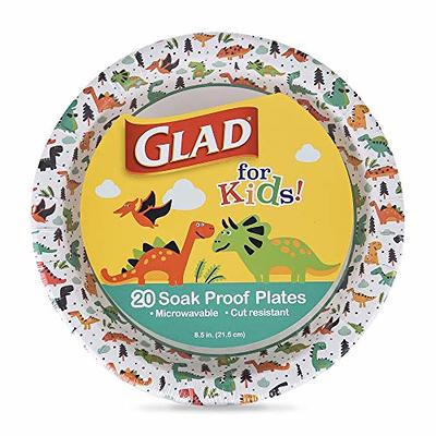 300 Pack 10 Inch Disposable Paper Plates Bulk Tropical Leaves Paper Plates  Round Paper Plates Heavy Duty Paper Plates Soak Proof Microwave Safe Paper