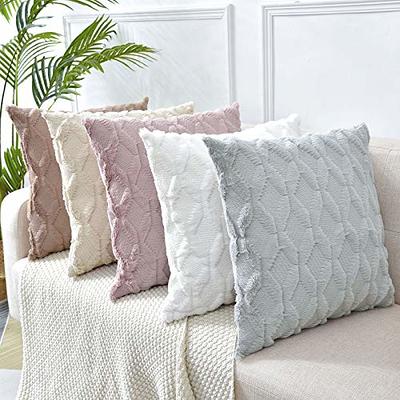 Utopia Bedding Throw Pillows (Set of 4, White), 22 x 22 Inches Pillows for  Sofa, Bed and Couch Decorative Stuffer Pillows