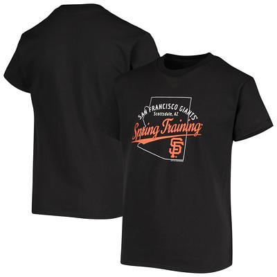 San Francisco Giants Soft as a Grape Youth Spring Training Painted Scene T- Shirt - White