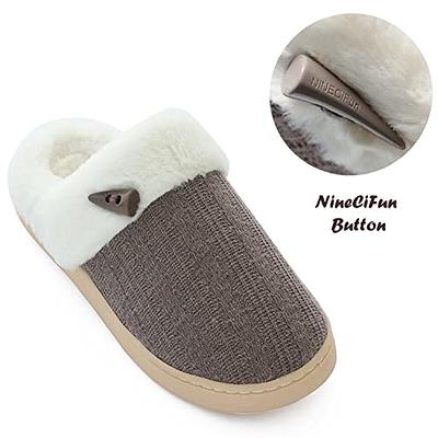 Honalika Cozy Men's Open Toe House Slippers Memory Foam,Comfy Slip On  Indoor Slippers for Men Breathable, Non-Slip Soft Bedroom Home Slippers