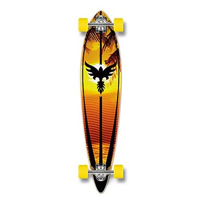 Yocaher Beach Series Complete Pintail Skateboards Longboard