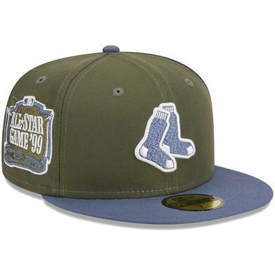 New Era Men's Gray, Blue Boston Red Sox Dolphin 59FIFTY Fitted Hat