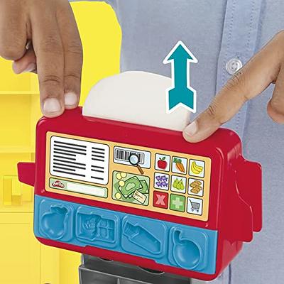 Play-Doh Cash Register Toy for Kids 3 Years and Up with Fun Sounds, Play  Food Accessories, and 4 Non-Toxic Colors