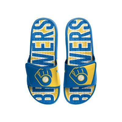 Men's FOCO Detroit Lions Logo Slide Sandals