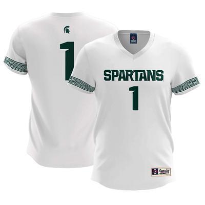 Youth ProSphere Green Michigan State Spartans Home NIL Pick-A-Player Football Jersey Size: Small