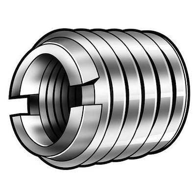 3/8-16 Zinc Flange Hex Drive Threaded Inserts