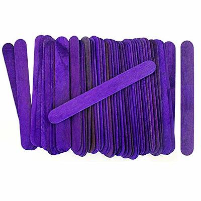 100 Sticks, Jumbo Wood Craft Popsicle Sticks 6 Inch (Green) - Yahoo Shopping