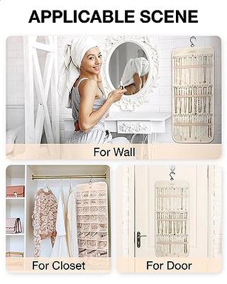 Necklace Holder, Jewelry Organizer Jewelry Hooks Necklace Hanger for Door  Wall