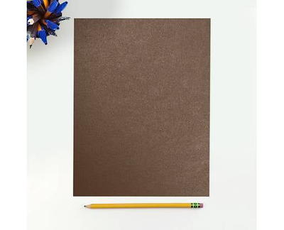 LUX 105 lb. Cardstock Paper, 8.5 x 11, Bronze Metallic, 250