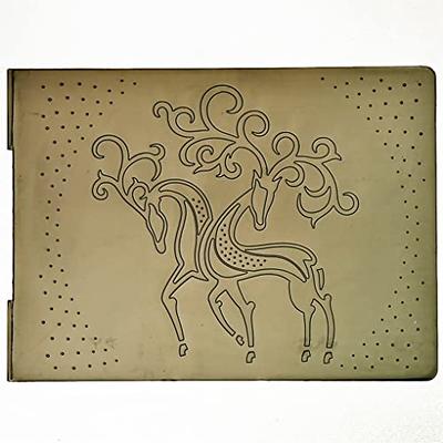 DDOUJOY Merry Christmas Deer Background Plastic Embossing Folders for Card  Making Scrapbooking and Other Paper Crafts 2101045 - Yahoo Shopping