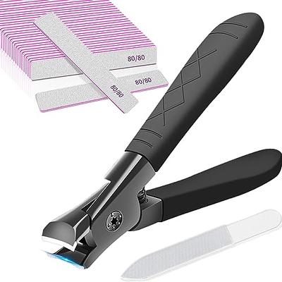 Cumuul Nail Clipper - Cumulus Nail Clipper with Catcher, Ultra Sharp Sturdy  Fingernail and Toenail Clipper Cutters, Professional Extra Large Heavy