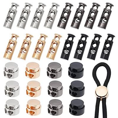 Heavy Duty Cord Locks - Single Hole Drawstring Stopper Fastener for No Tie  Shoelaces and More