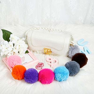 Hicarer 60 Pieces Colorful Poms Keychains Fluffy Ball Faux Fur Keyring for  Women (3 Inch) - Yahoo Shopping