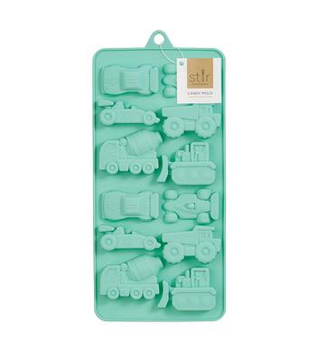 4 x 9 Silicone Trucks Candy Mold by STIR