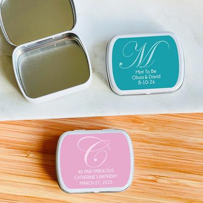 Mint Tin Wedding Favor Mint to Be Bridal Shower Favor Wedding Mint