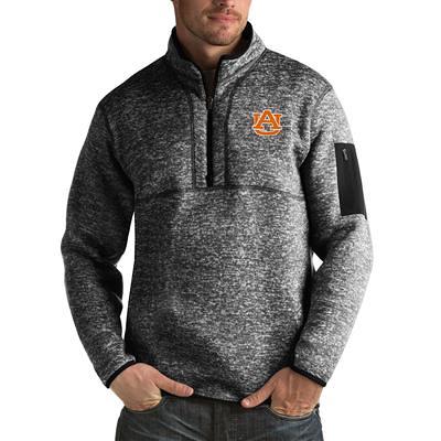 Detroit Tigers Antigua Big & Tall Generation Quarter-Zip Pullover Jacket - Gray