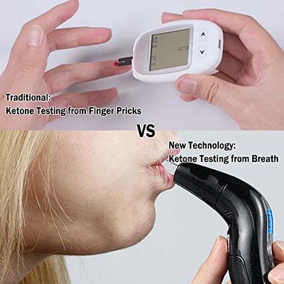 Professional Portable Ketone Breath Meter, Ketone Breath Tester, Digital  Ketone Breathalyzer with 10 Mouthpieces - Yahoo Shopping