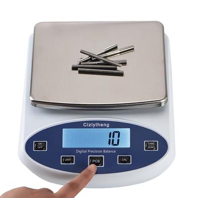 UXILAII SCIENTIFIC Lab Scale 0.01g Digital Precision Analytical Balance DWT  Unit 10mg High Precision Electronic Balance Jewelry Scale Kitchen Scale