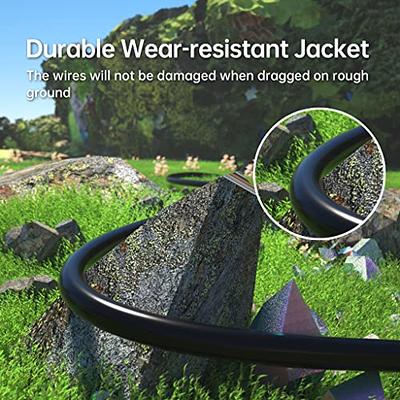 PlugSaf Black Outdoor Extension Cord 25 ft 16/3 Gauge Waterproof, Cold  Weatherproof -58°F, Flame Retardant, Flexible 3 Prong Heavy Duty Electric  Cord for Lawn Office,13A 1625W 16AWG SJTW, ETL Listed - Yahoo Shopping