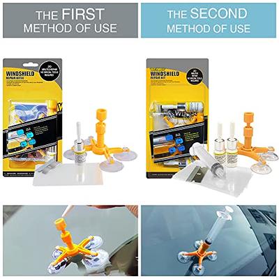 1/2pcs Car Cracked Glass Repair Kit DIY Car Windshield Repair Tool