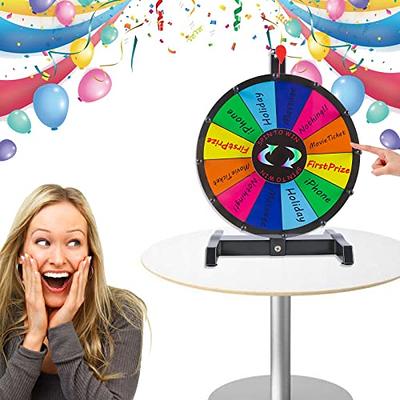  iElyiEsy 18 Inch Spinning Wheel for Prize 14 Slots