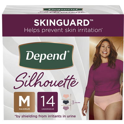 Always Discreet Adult Incontinence Underwear for Women and Postpartum  Underwear, S/M, Up to 100% Bladder Leak Protection,, 42CT 