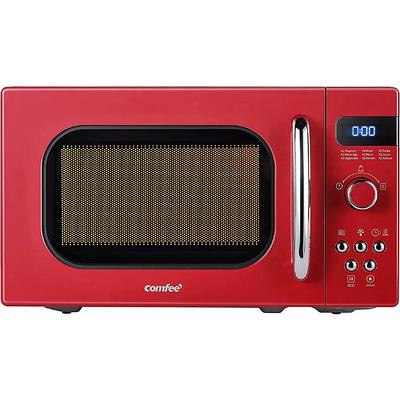 Sharp 0.7-cu ft 700-Watt Countertop Microwave (Stainless Steel) in the  Countertop Microwaves department at