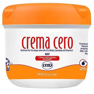 Crema Cero Diaper Rash Cream for Baby with Zinc Oxide and