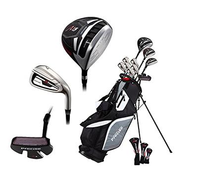 Mens Callaway Complete Golf Set Driver, Fairway Wood, Hybrid, Irons, Putter, Bag Stiff Flex