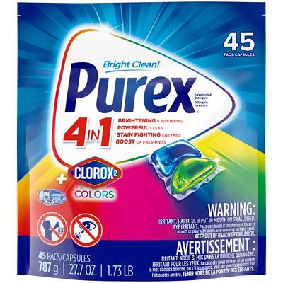 Clorox 2 Stain Remover & Color Booster Packs Scent Booster, 40 ct