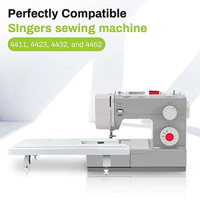 Sewing Machine Extension Table Compatible with Singer Brand 4411, 4423,  4432, 4452 Heavy Duty Sewing Machines，Gray - Yahoo Shopping